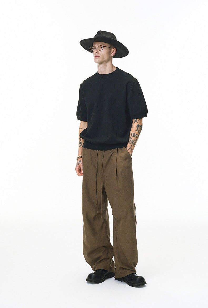 Light Tie-Waist Pants