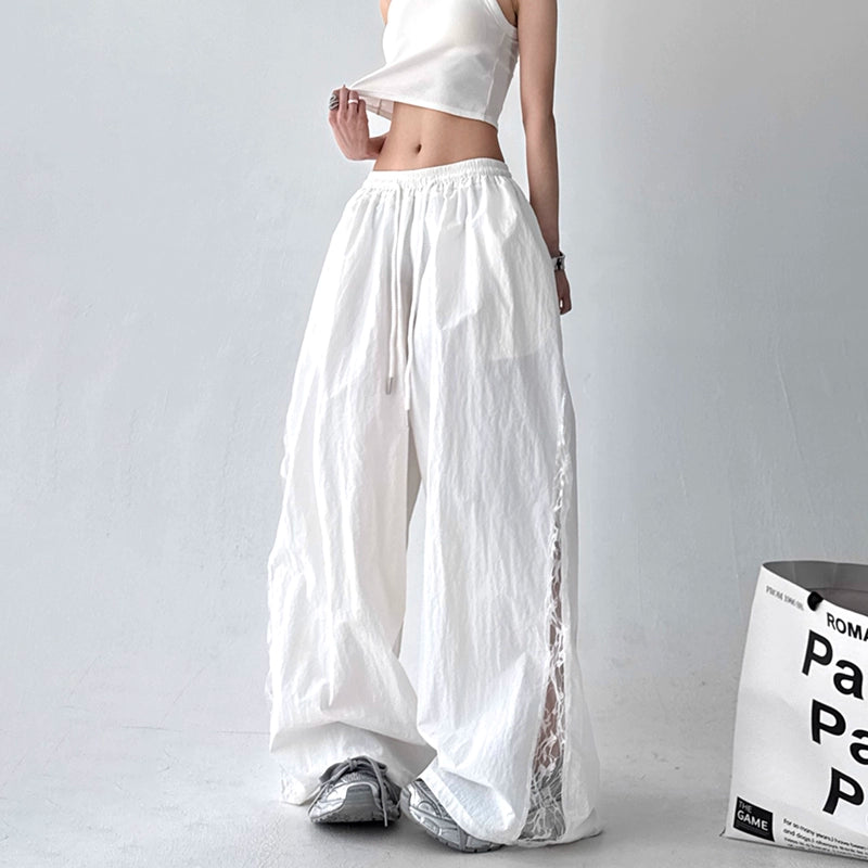 Cutwork Veil Trousers