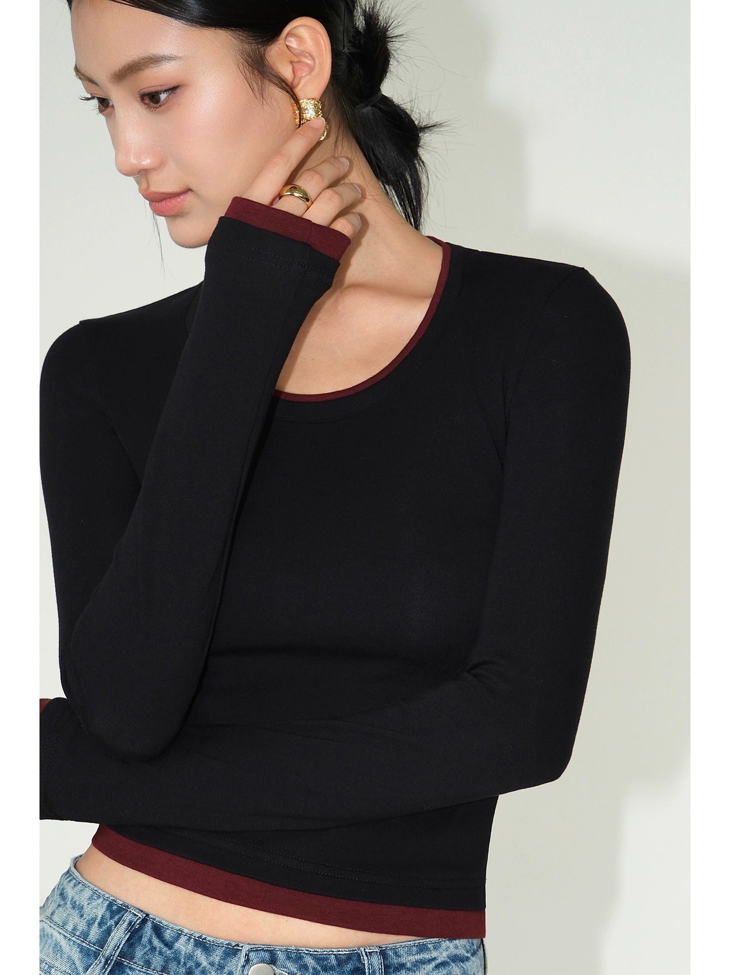 Jane Edge Layer Top