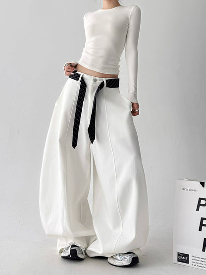 Stripetie Balloon Pants