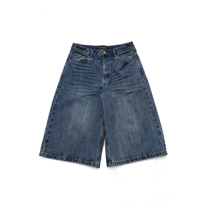 Culotte Denim Shorts