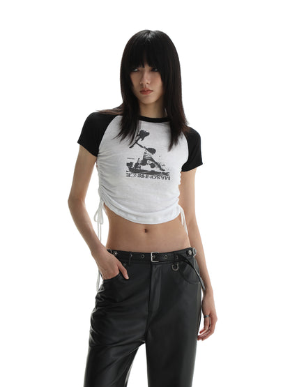 Rebel Drawstring Tee