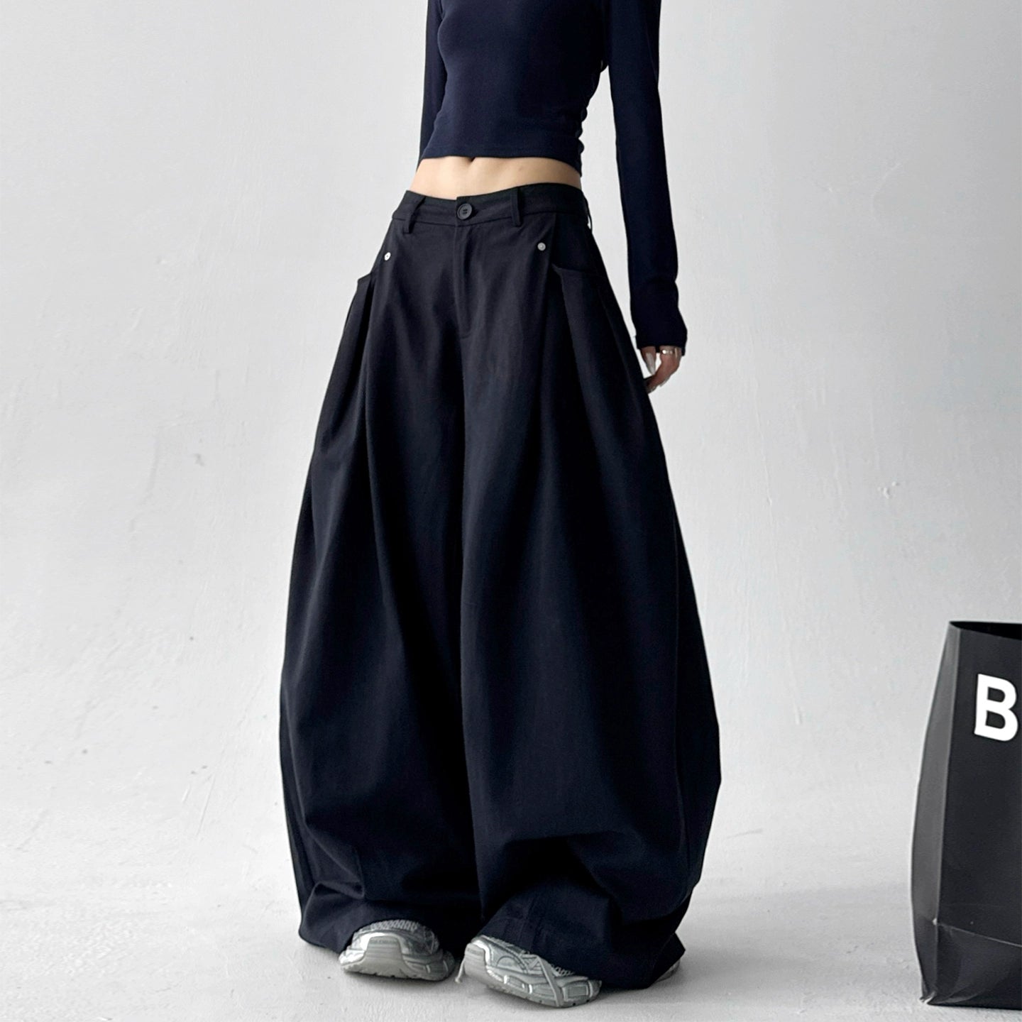 Phantom Pleat Pants