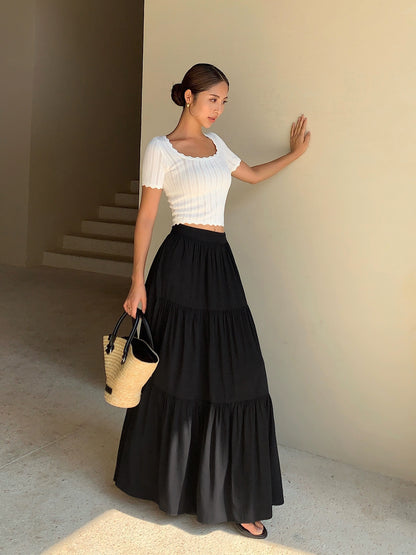 Mireya Scallop Knit Top
