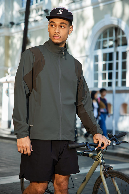 Activewear Splice Jacket