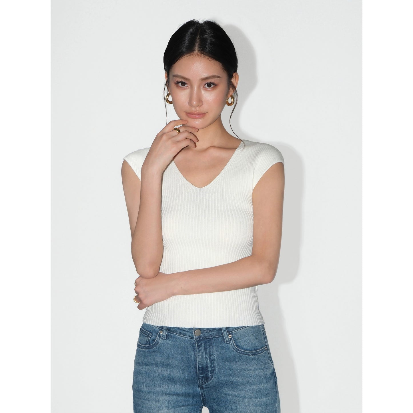 Vynne Cap Sleeve Top