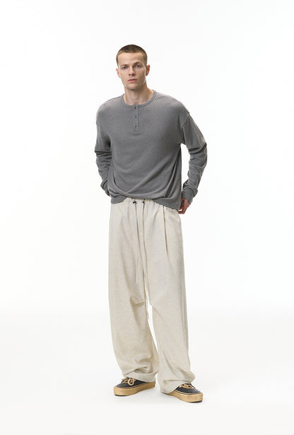 Light Tie-Waist Pants