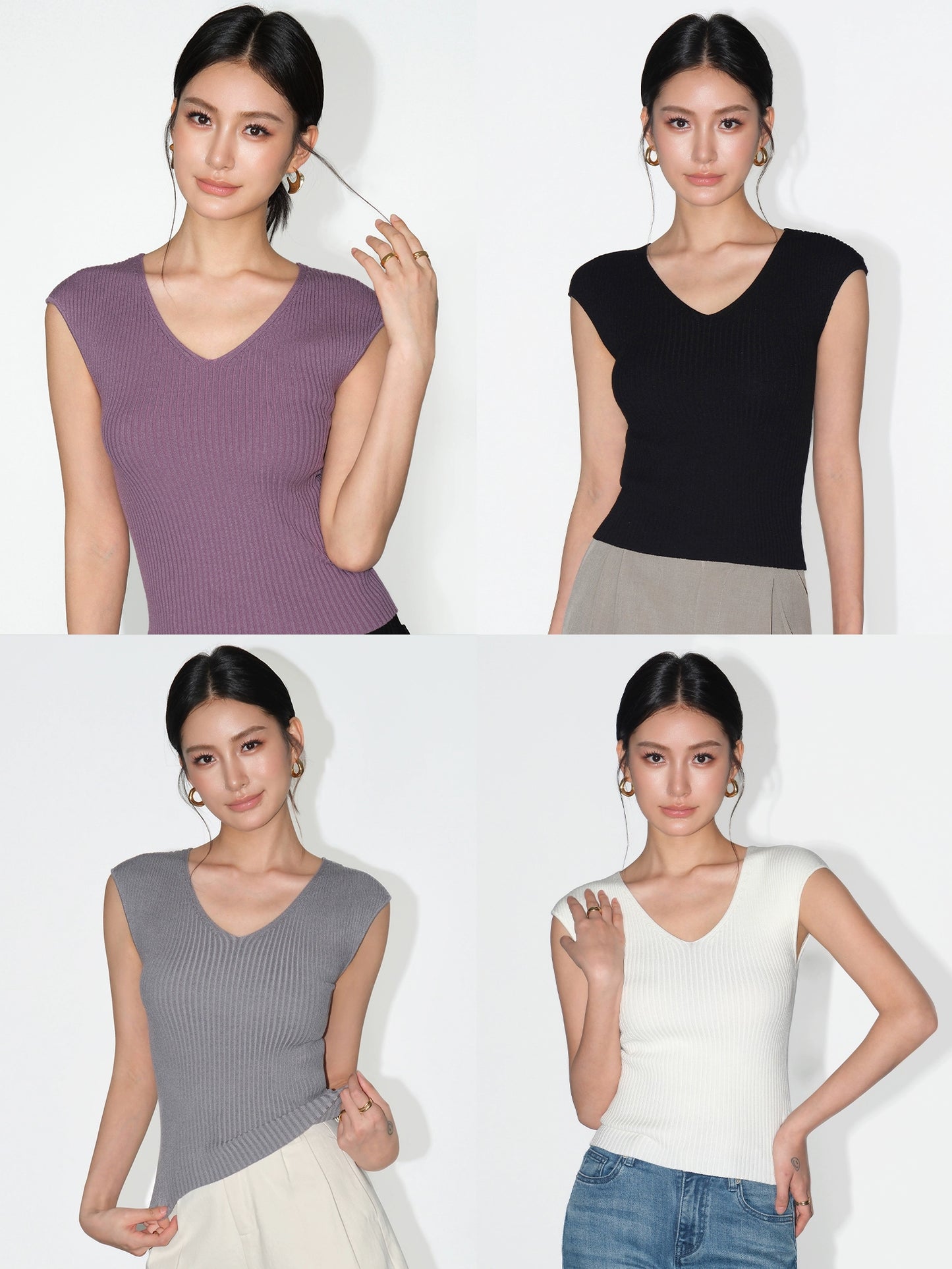 Vynne Cap Sleeve Top