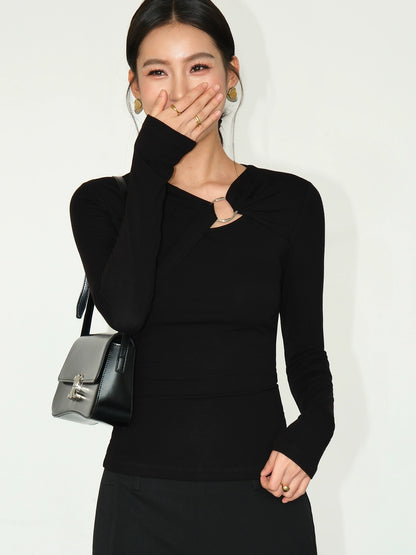 Sable Twist Detail Top