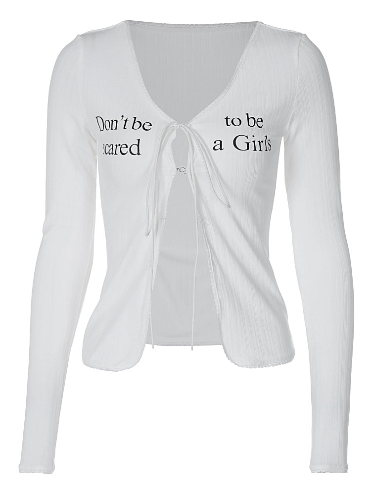 Shemoda: Romi Femme Cardigan | Nüra - Discover the Romi Femme Cardigan by Shemoda: a long, slim-fit lace top with a daring V-neck and stylish drawstring for a subtly sexy look. - $24.00