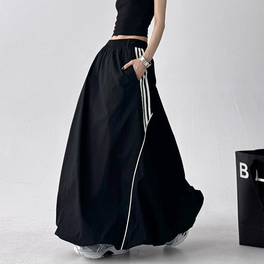 Trackline Maxi Skirt