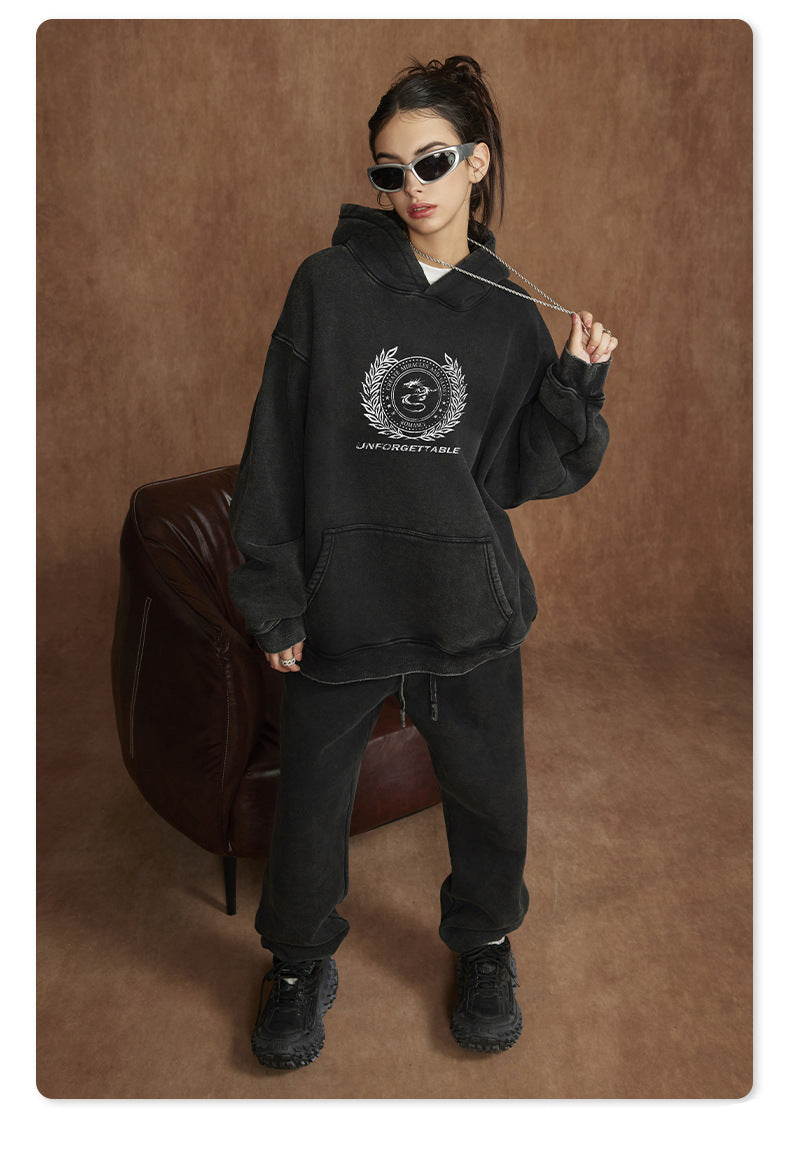 Retro Crest Hoodie