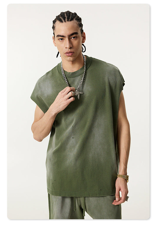 Spray-Dye Muscle Tee