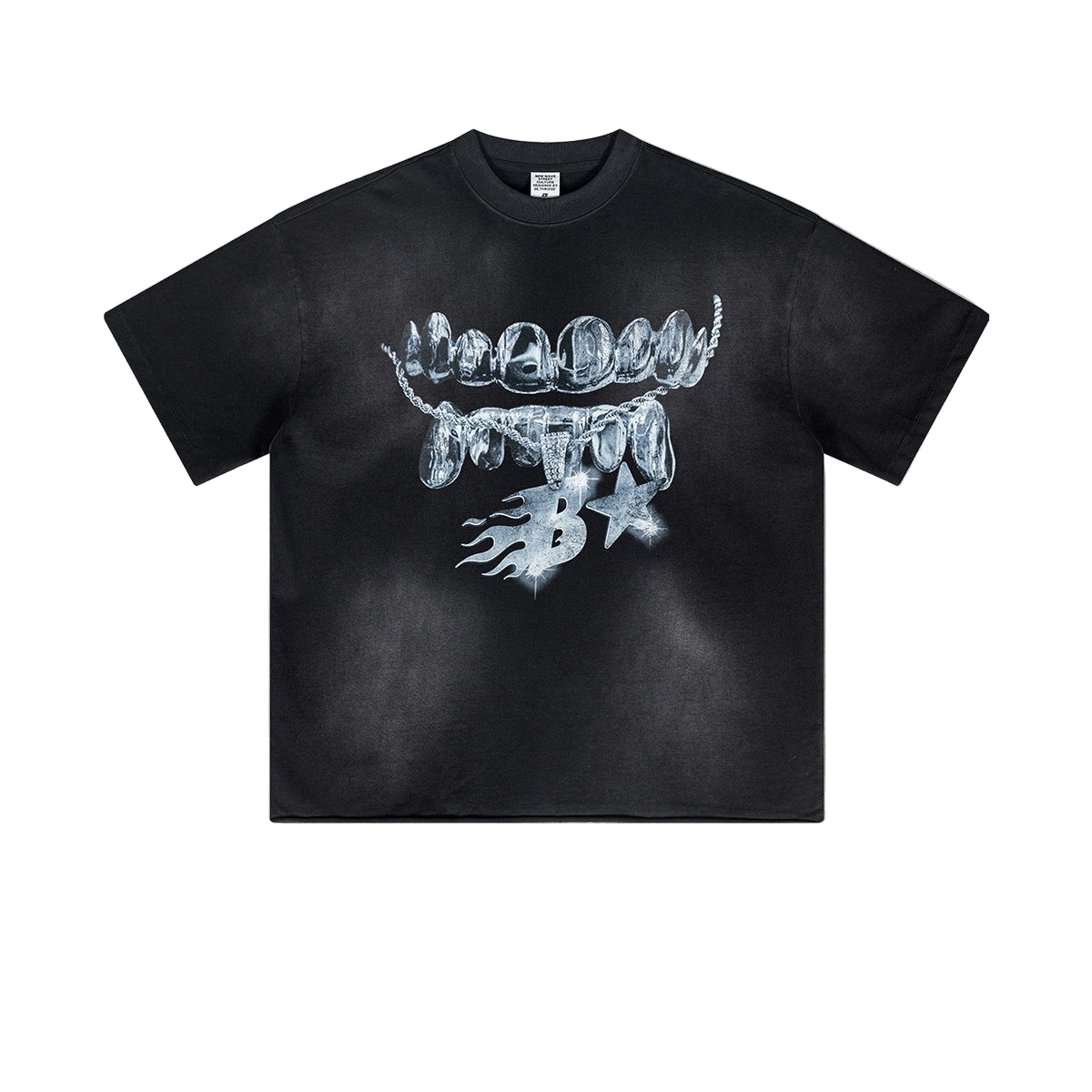 Metallic Chain Tee