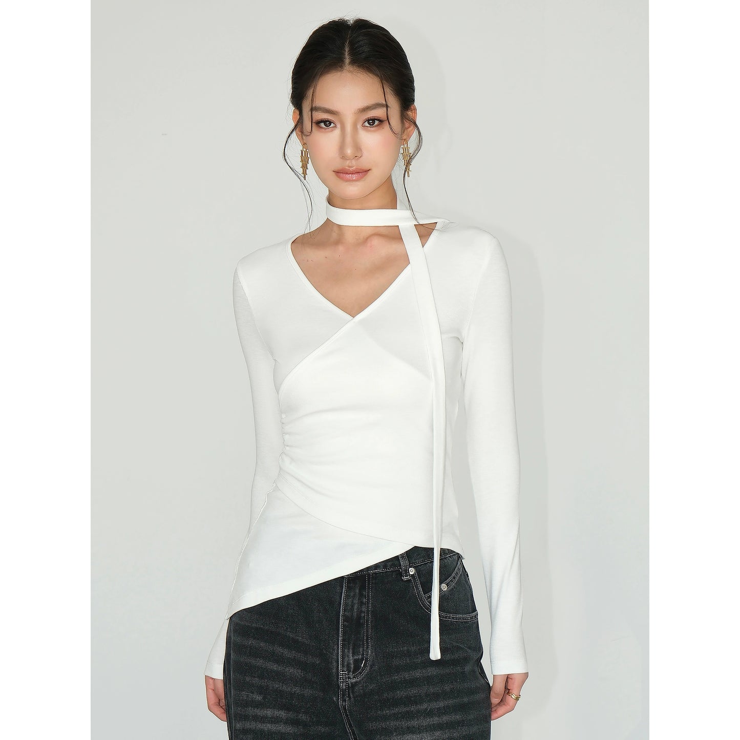 Eira Lux Tie Top