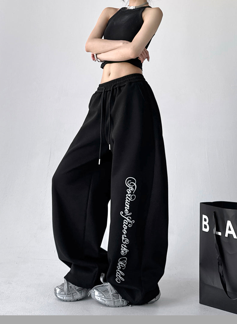 Fortune Script Pants