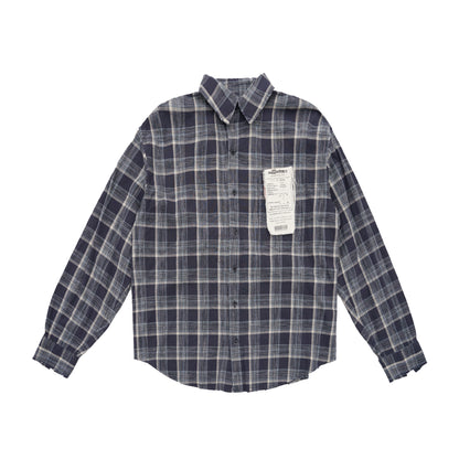 Patch Note Plaid Shirt
