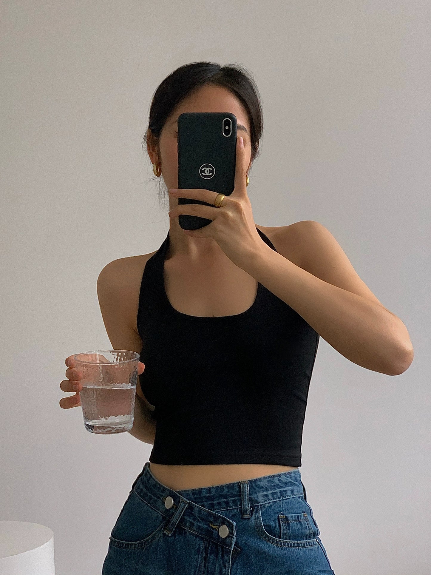 Nia Racer Crop