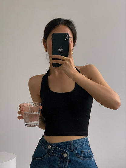 Nia Racer Crop