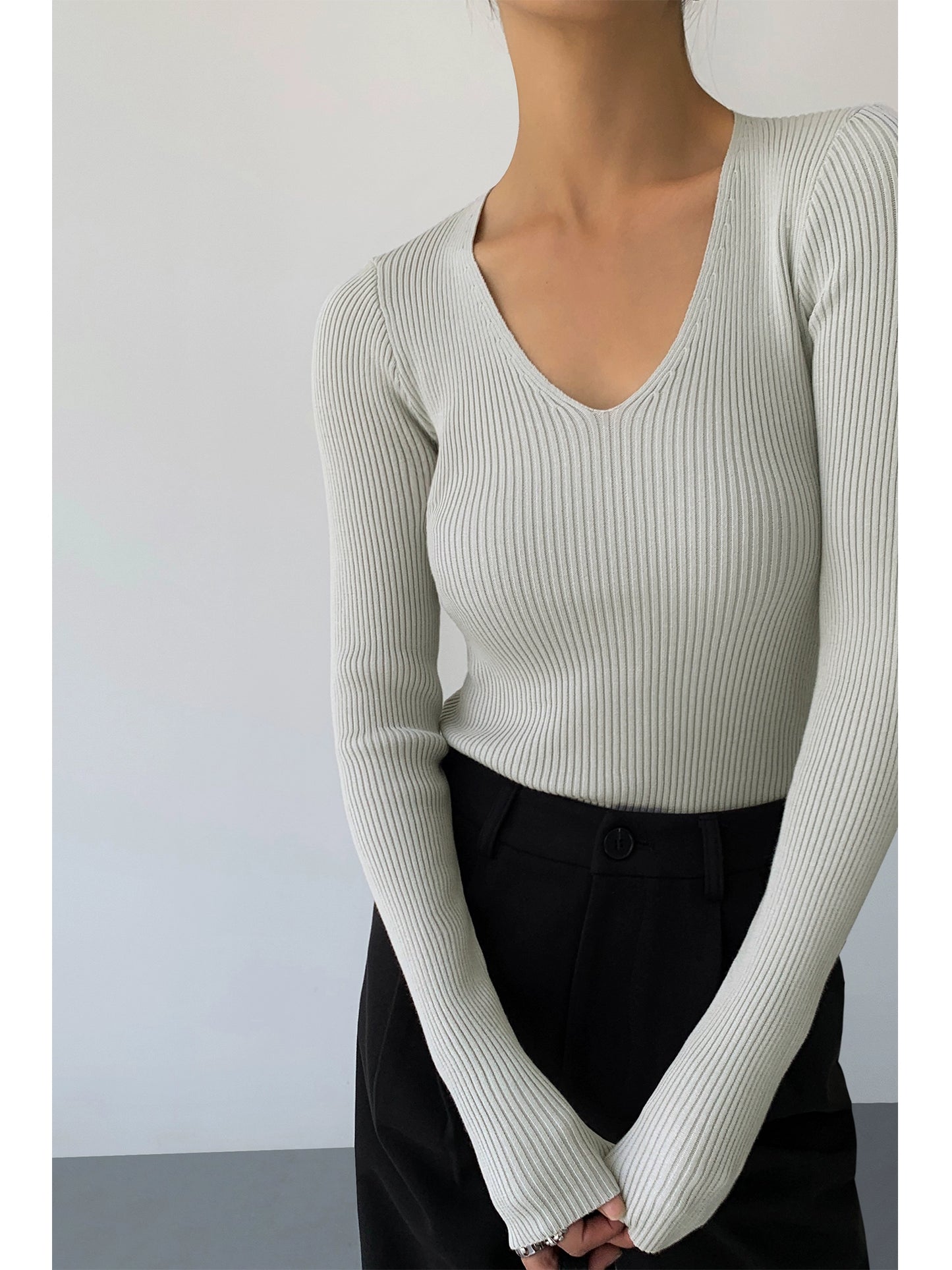 Eva Slim Knit Top