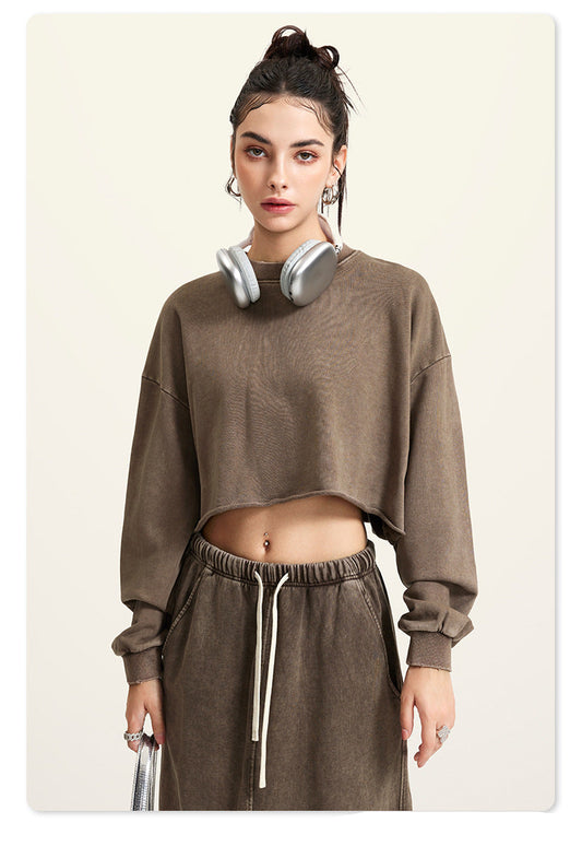 Surfline Crop Sweater