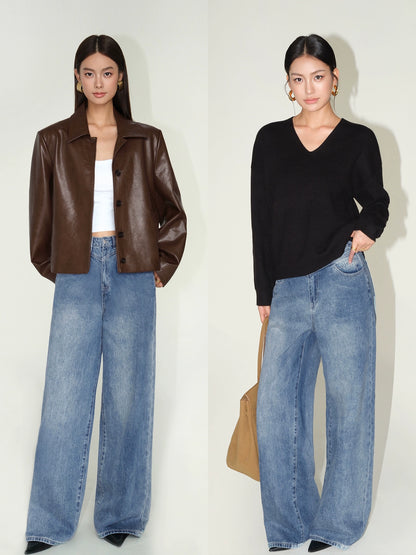 Mavis Retro Wide-Leg Pants