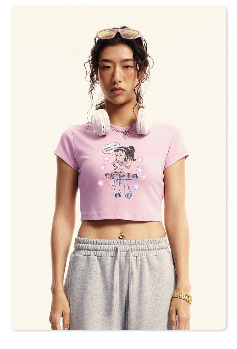 Starburst Crop Tee