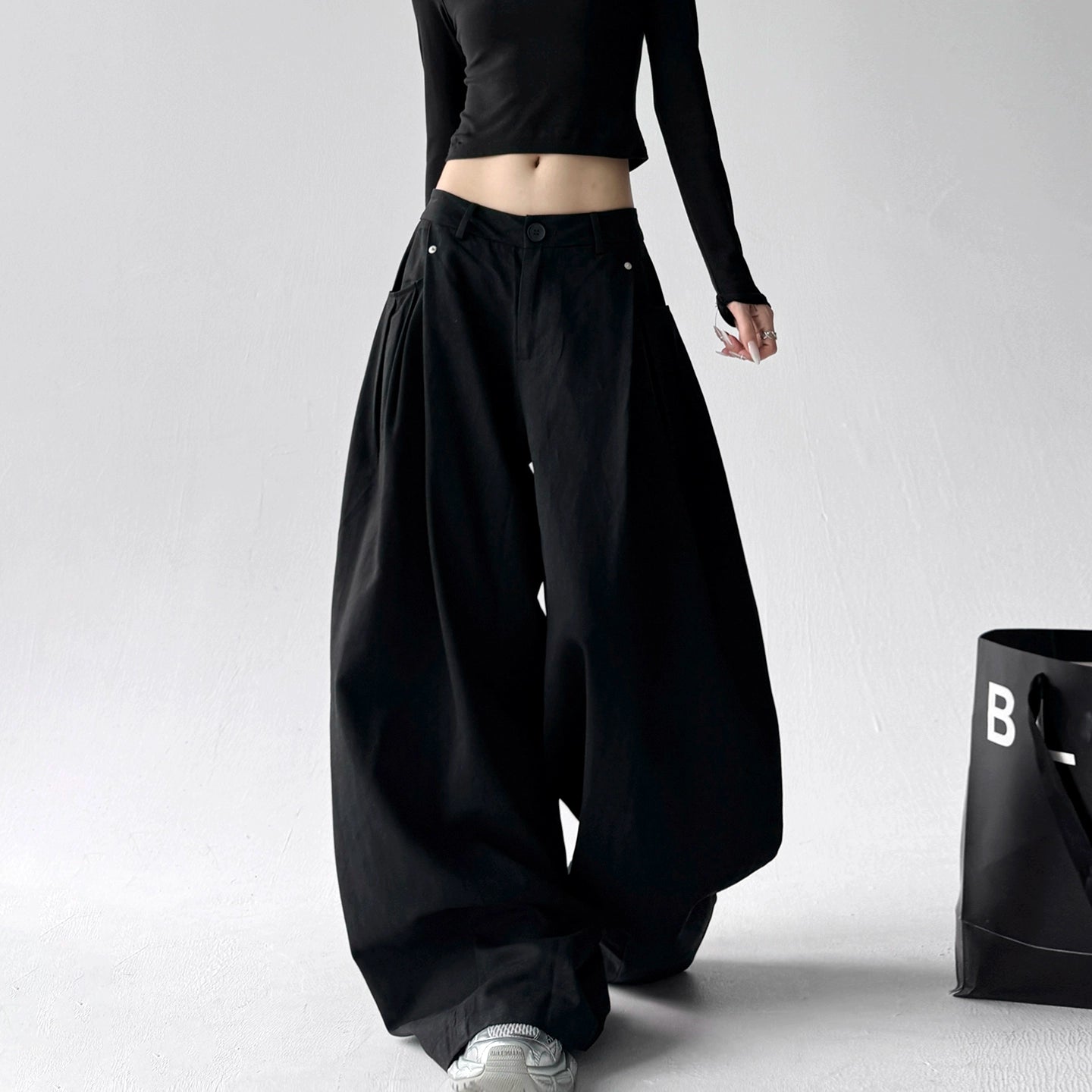 Phantom Pleat Pants