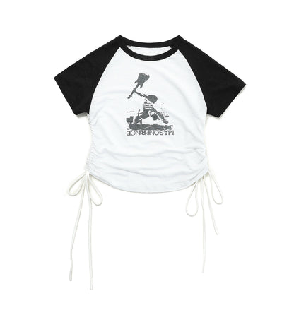 Rebel Drawstring Tee