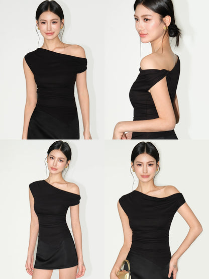 Viora Twist Flair Top