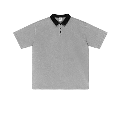 Grayscale Polo Shirt