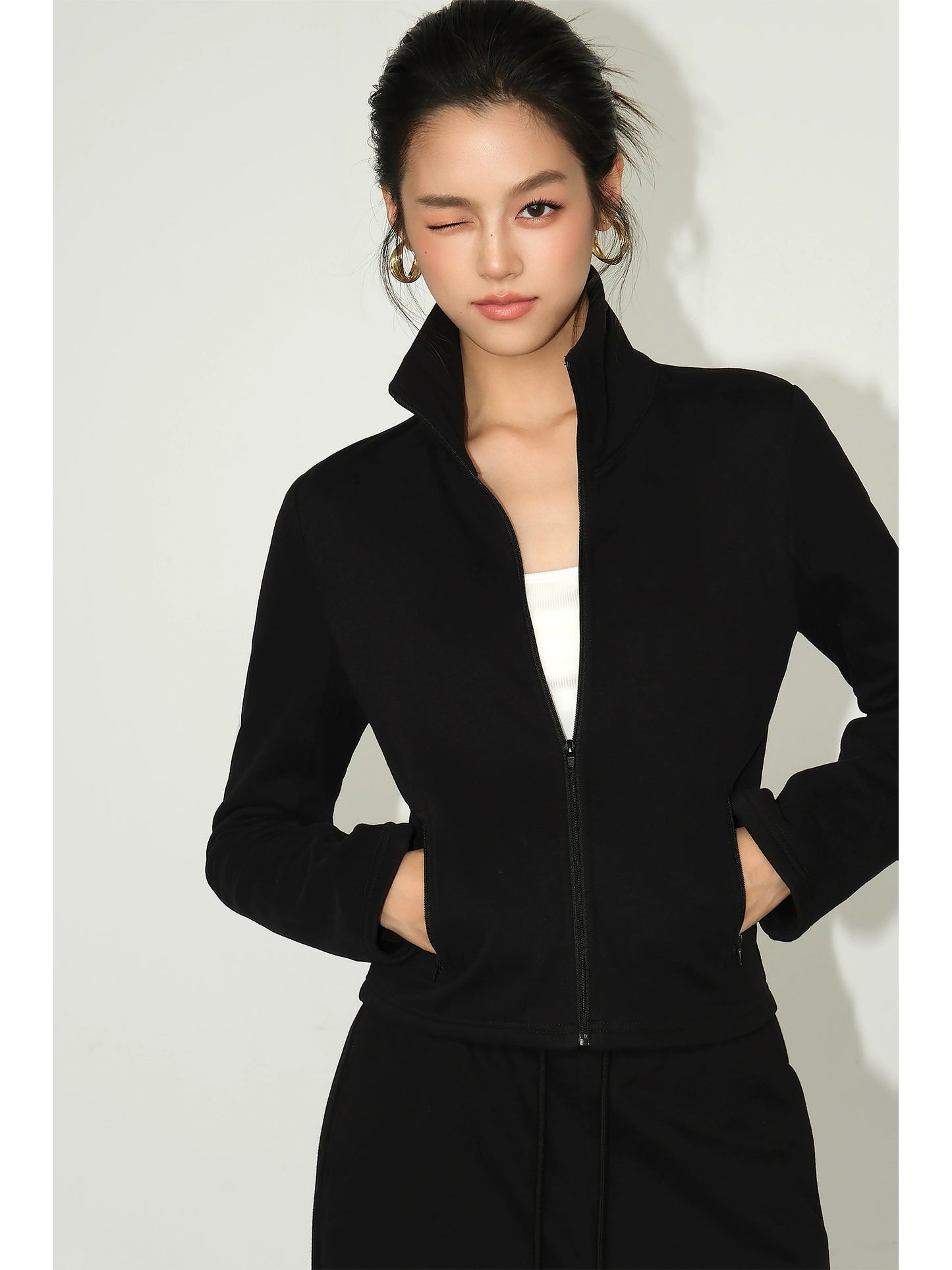 Jax Zip-Up Sweatshirt