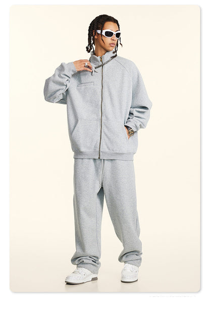 Reid Zip Fleece Sweatshirt