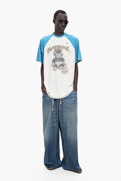 Punk Plush Raglan Tee