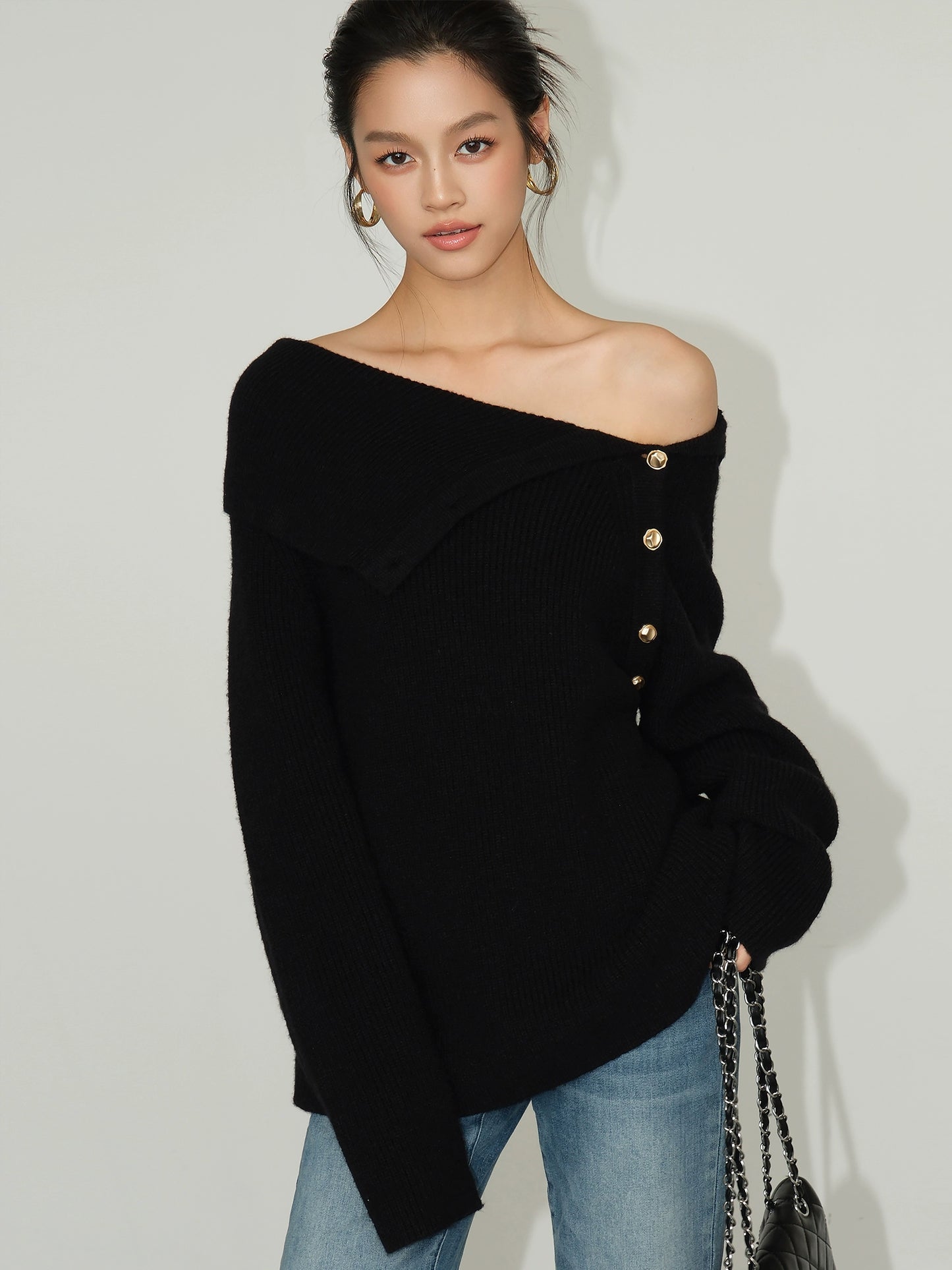 Zadie Off-Shoulder Sweater