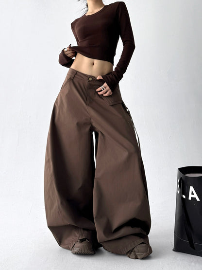 Strapflare Trousers