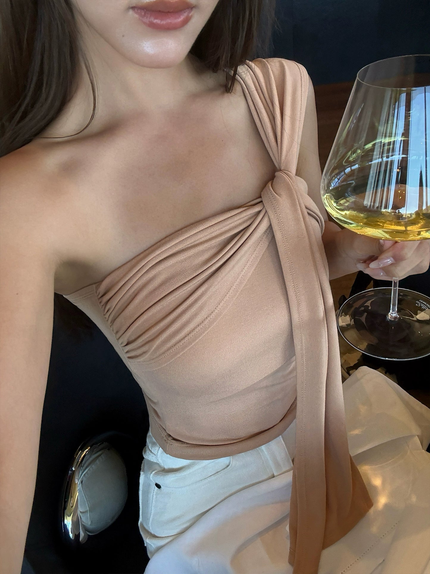 Corinne Asym Flex Top