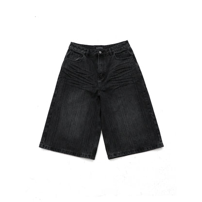 Culotte Denim Shorts