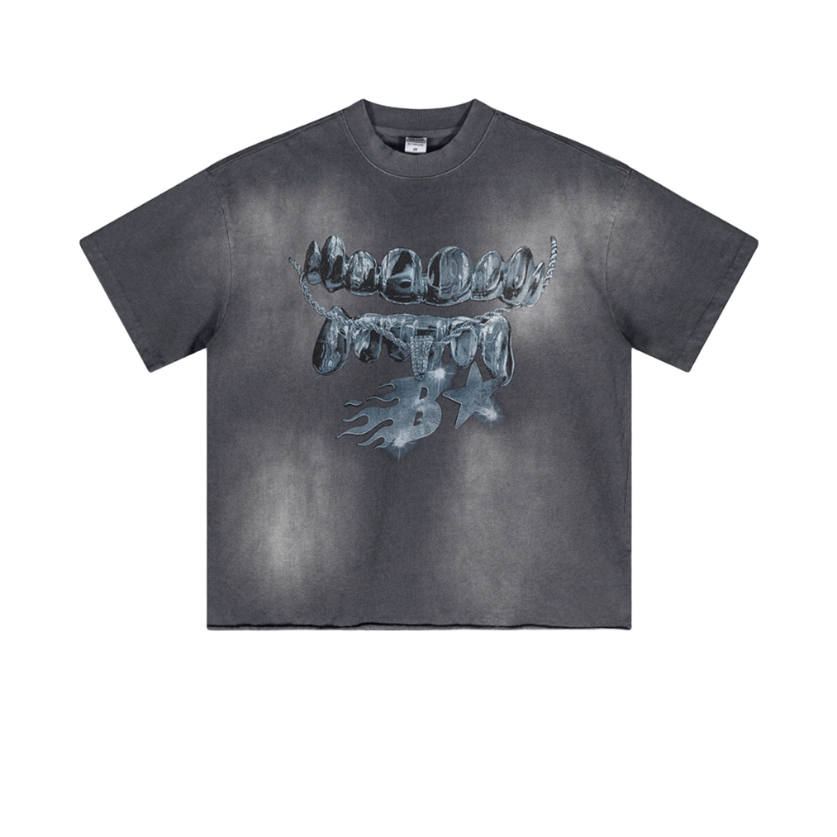 Metallic Chain Tee