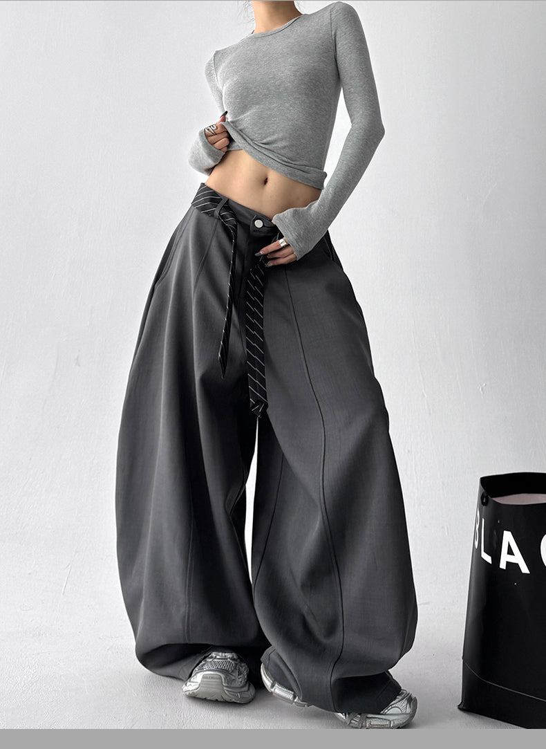 Stripetie Balloon Pants