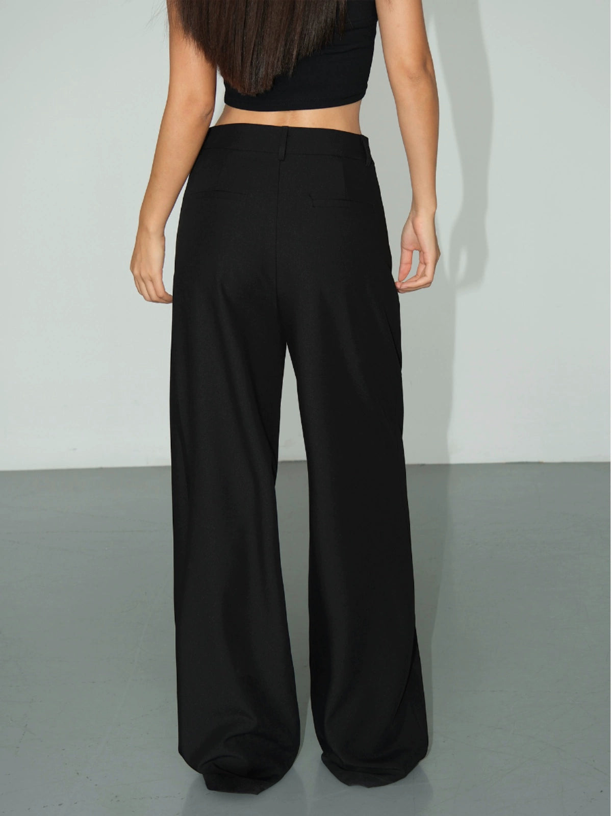 Blush Wide-Leg Trousers