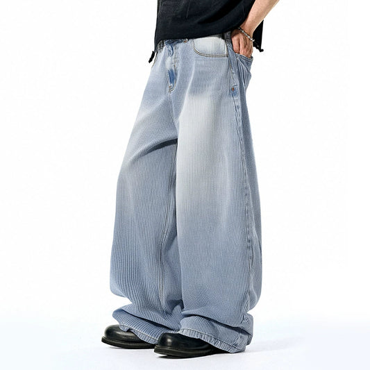 Volume Wave Denim Jeans