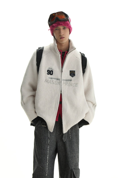 Retro90 Zip Cardigan