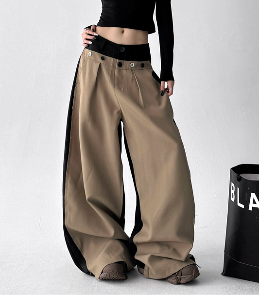 Blockline Baggy Pants