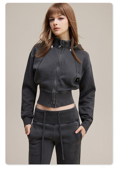 Cinch Crop Hoodie