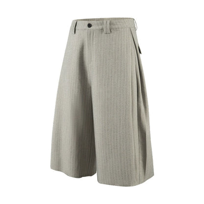 Executive Wide-Leg Shorts