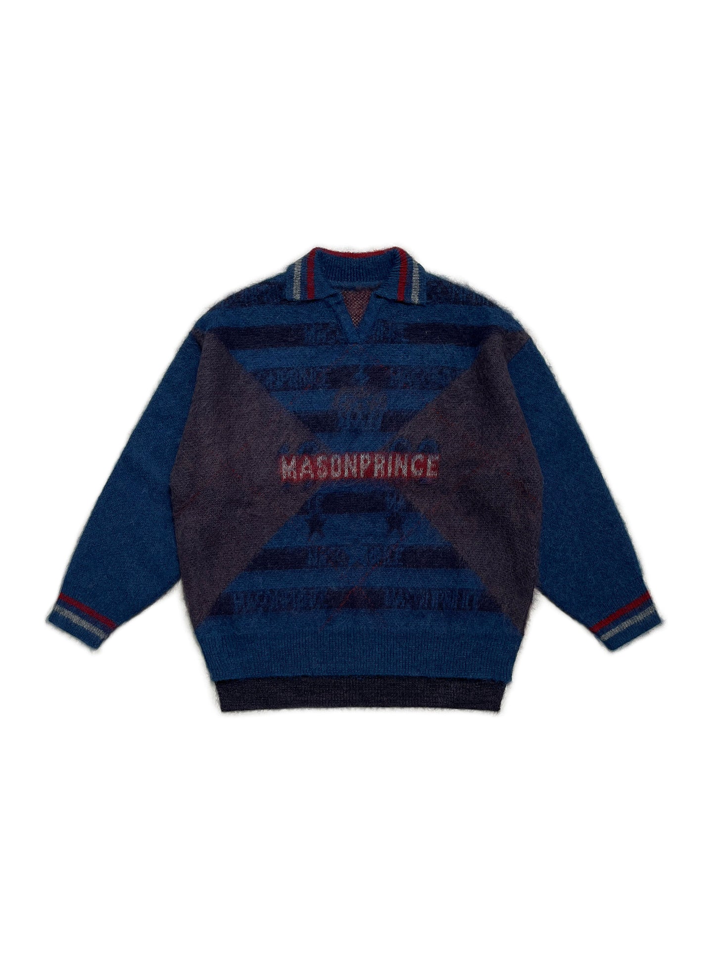 Varsity Fuzz Sweater