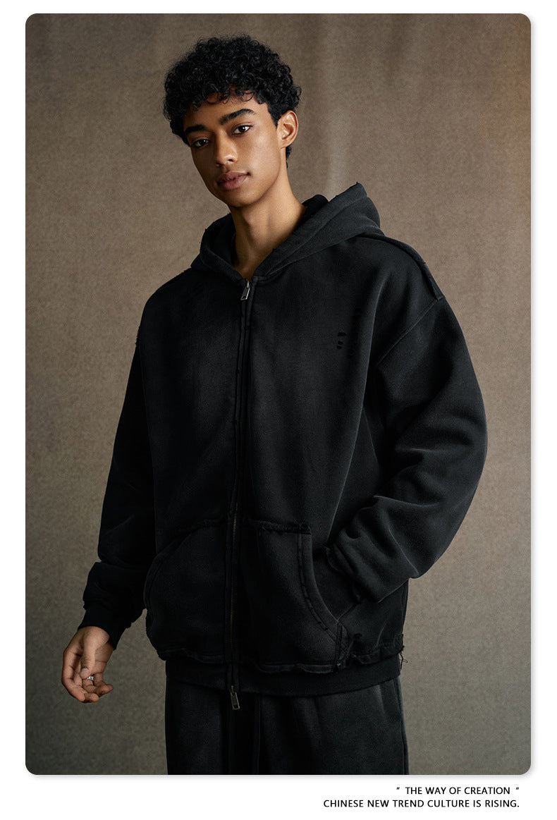 Streetstyle Zip-Up Hoodie