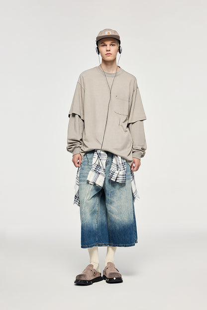 Dual Layer Pocket Tee