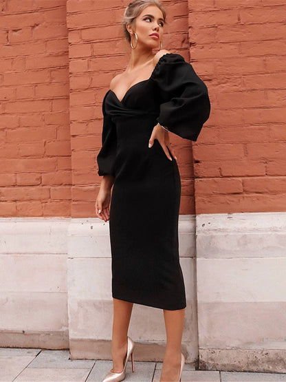 Sophistique Wrap Dress